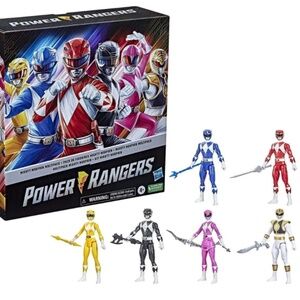 RARE Mighty Morphin Power Rangers Multipack 12-inch Action Figure 6-Pack!